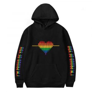 Pull LGBT Heartz noir